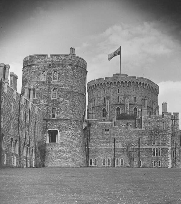 People Art Print featuring the photograph Windsor Castle by Leonard G. Alsford