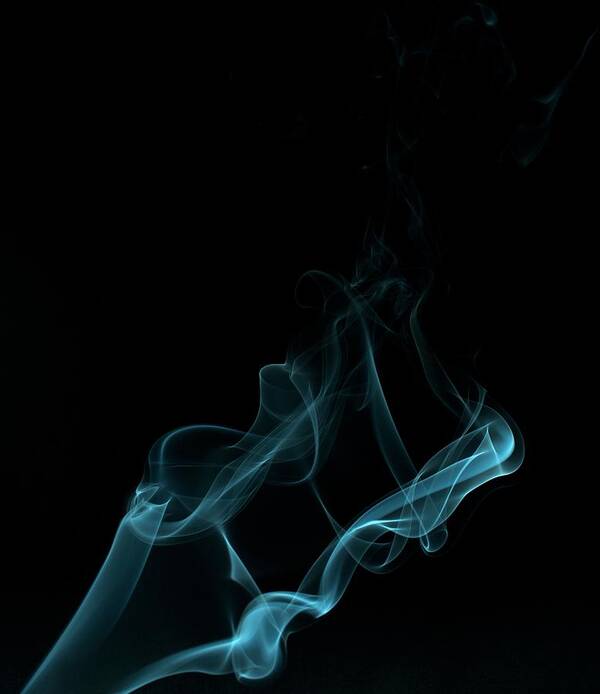 Smoke Art Print featuring the photograph Beauty in smoke #14 by Martin Smith