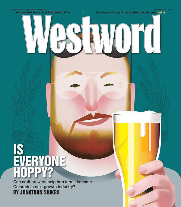 Westword Art Print featuring the digital art Is Everyone Hoppy? by Westword