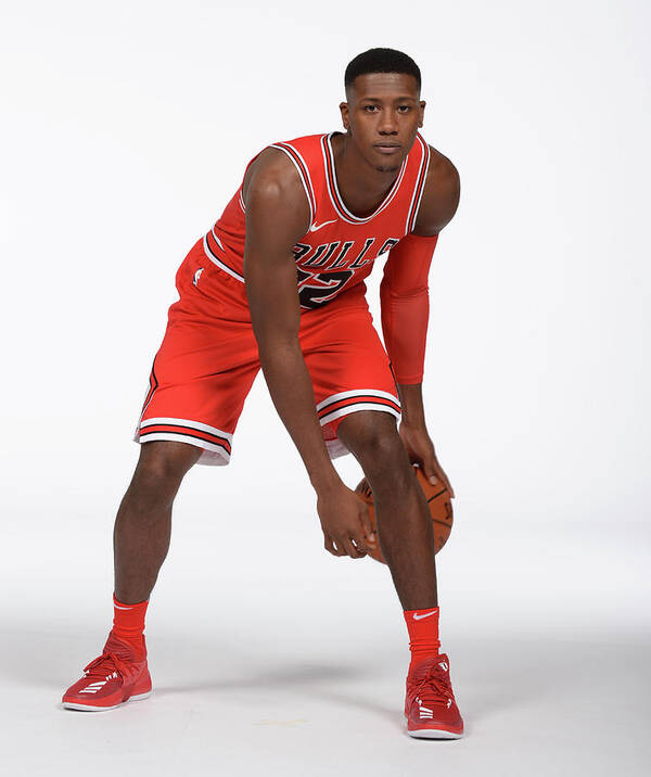 Media Day Art Print featuring the photograph Kris Dunn by Randy Belice