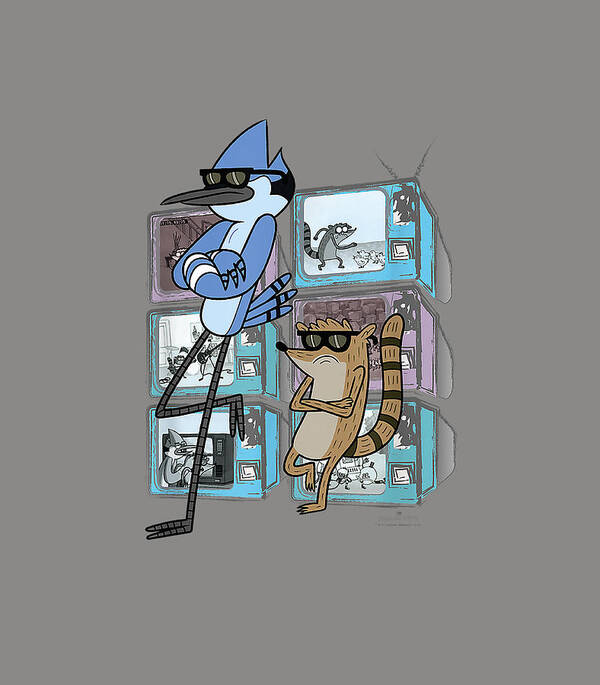 regular show mordecai and rigby cover photo