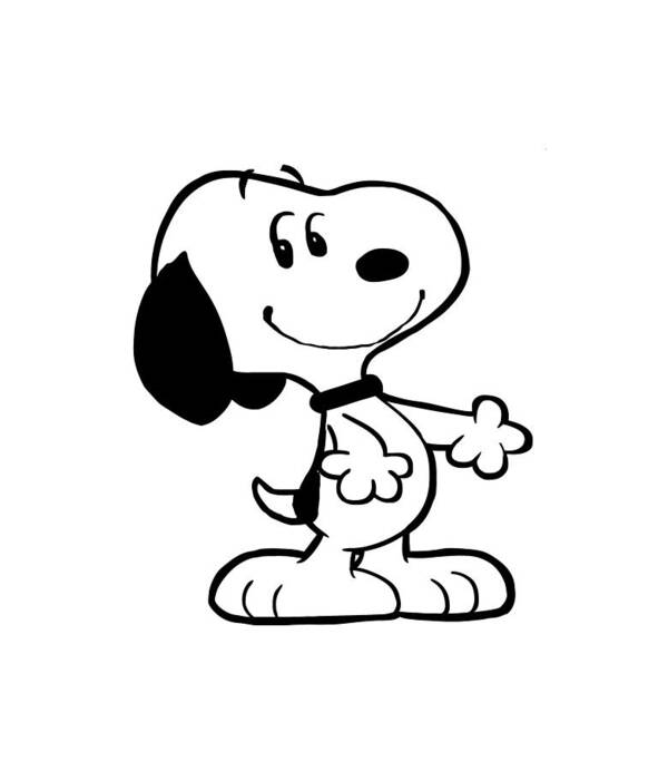 Snoopy Happy Art Print Rebecca Reddick - Pixels