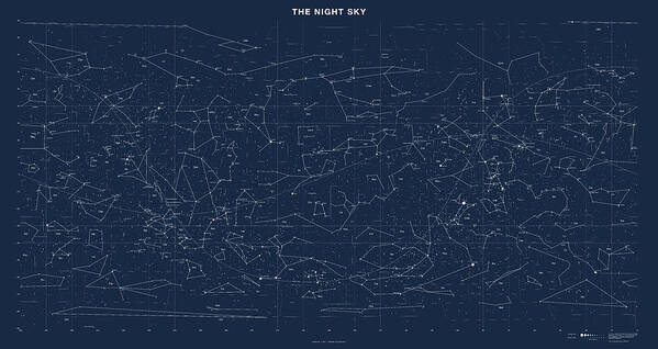 Constellation Sky Chart