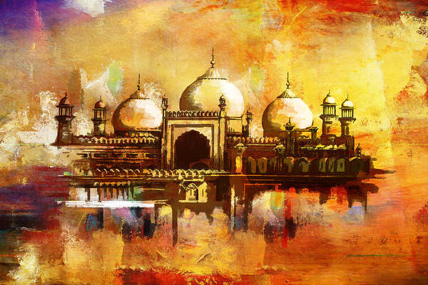 Badshahi Mosque Art Print By Catf