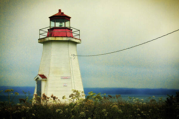 Lighthouse Art Print featuring the photograph Lighthouse Nova Scotia by Tatiana Travelways