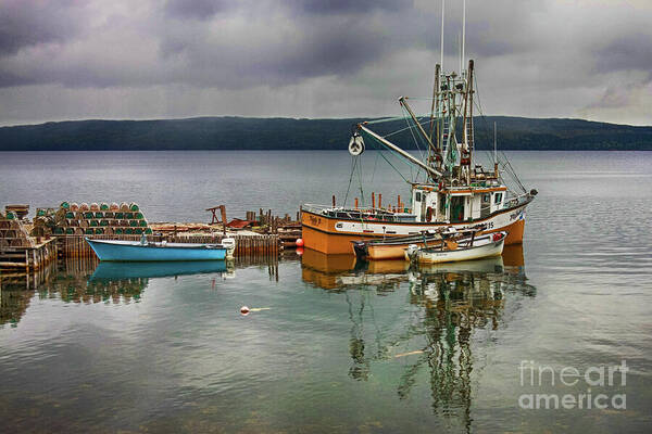 Lobster fishing boats Salvage Newfoundland and Labrador - by Tatiana travelways