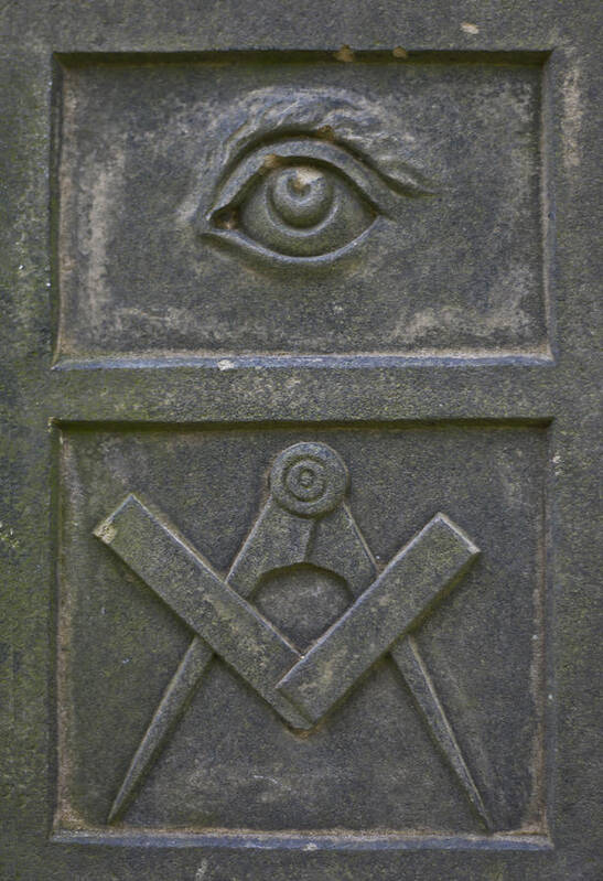 Masons Art Print featuring the photograph Freemason by Georgia Clare