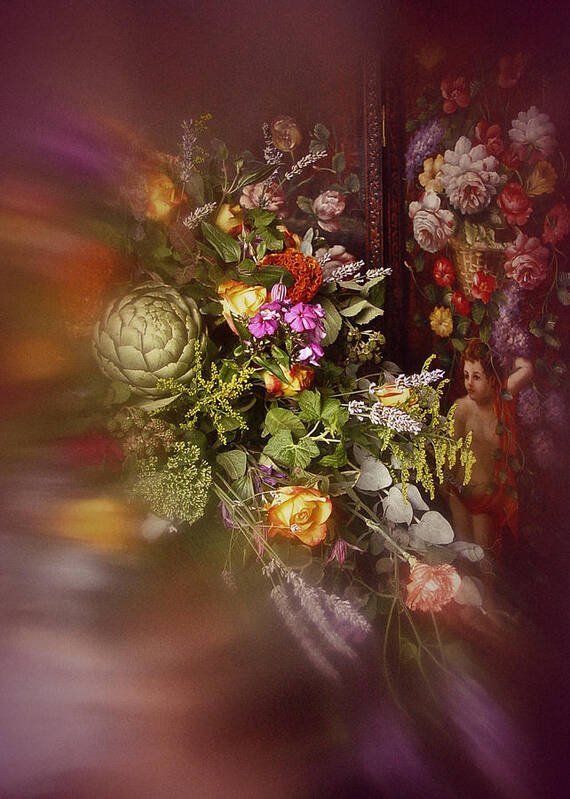 Flowers Art Print featuring the photograph Floral Arrangement No. 1 by Richard Cummings