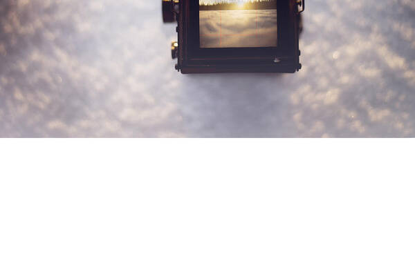 Yashica Art Print featuring the photograph A Photographer's Perspective by Amber Fite