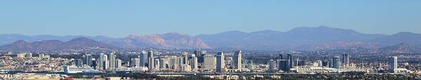 Photosbymch Art Print featuring the photograph San Diego Pano by M C Hood