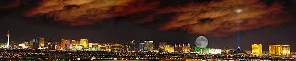 Las Vegas Art Print featuring the photograph The Strip by Ryan Smith