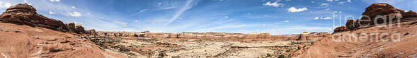 Panorama Art Print featuring the photograph Shot Canyon in the Maze 4 by Scotts Scapes