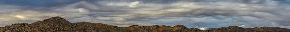 Yarnell Art Print featuring the photograph Copycat Clouds by Gaelyn Olmsted