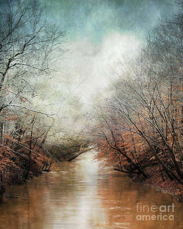 Winter Art Print featuring the photograph Whisper of Winter by Jai Johnson