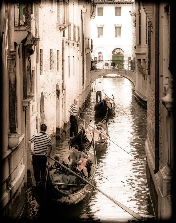 Venice Art Print featuring the photograph Love Canal by Mark Forte