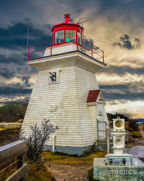 Cape Enrage Art Print featuring the photograph Stormy at Cape Enrage by Nick Zelinsky Jr