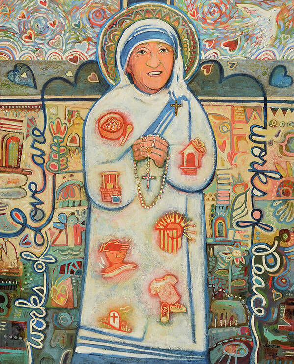 St. Teresa of Kolkata by Jen Norton
