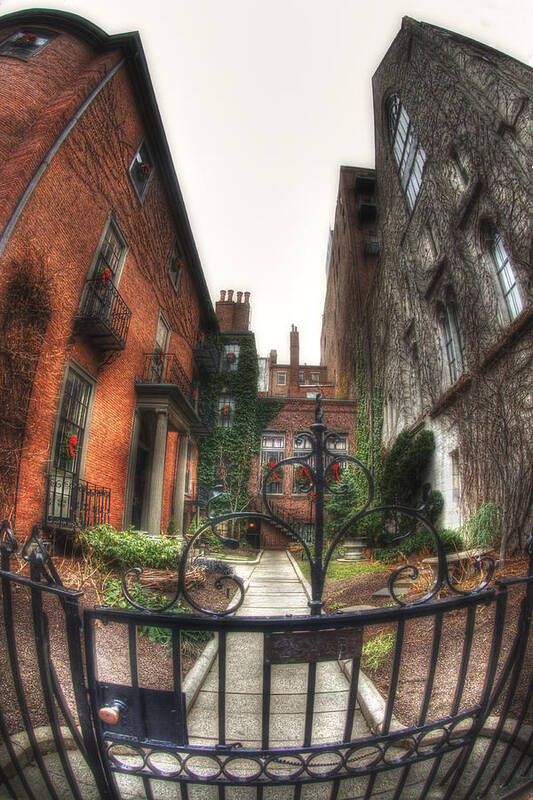 Boston Art Print featuring the photograph 29A-B Beacon Hill by Joann Vitali