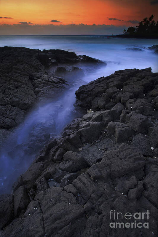 Hawaii Art Print featuring the photograph Flow by Marco Crupi