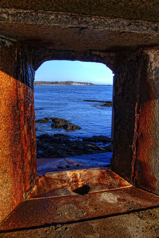 New England Art Print featuring the photograph Fort Constitution by Joann Vitali