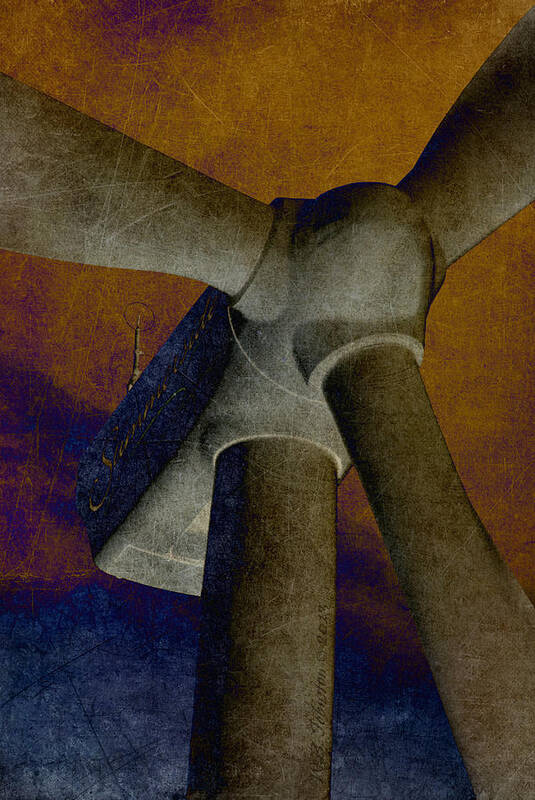 Windmill Art Print featuring the photograph Power by WB Johnston
