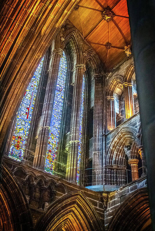 Glasgow Cathedral Art Print featuring the photograph Glasgow Cathedral by Bud Simpson