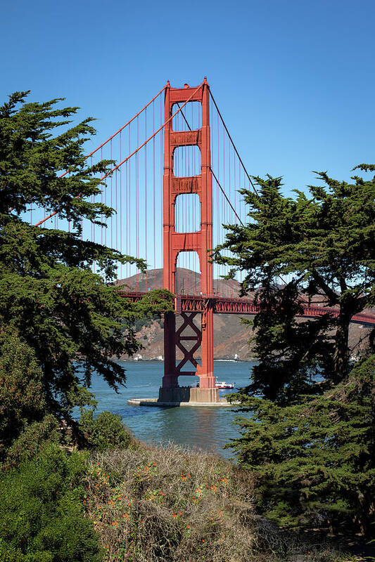 Landscape Art Print featuring the photograph Golden Gate Tower by Gary Geddes