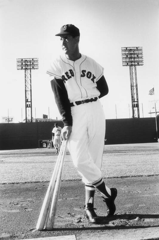 Ted Williams - Baseball Player Art Print featuring the photograph Ted Williams by Slim Aarons