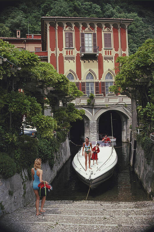 1980-1989 Art Print featuring the photograph Tullio Abbate by Slim Aarons