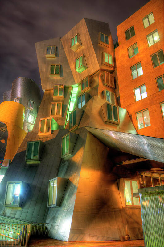 Boston Art Print featuring the photograph MIT Stata Center - Boston by Joann Vitali