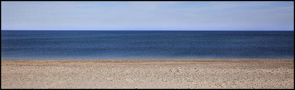 Beach Art Print featuring the photograph Color Bars Beach Scene by Charles Harden