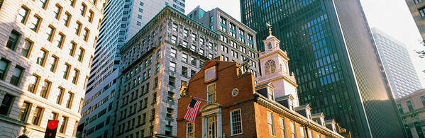 Photography Art Print featuring the photograph Architecture Boston Ma Usa by Panoramic Images