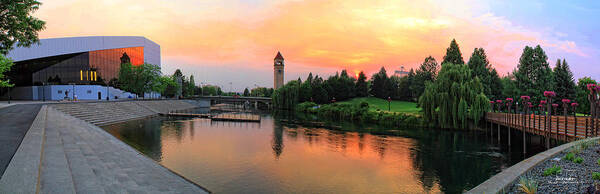 Hdr Art Print featuring the photograph Color in the park by Dan Quam