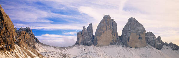 Photography Art Print featuring the photograph Dolomites Alps, Italy by Panoramic Images