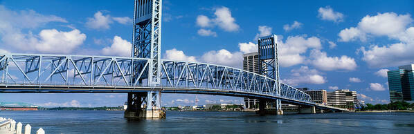 Photography Art Print featuring the photograph Main Street Bridge, Jacksonville by Panoramic Images