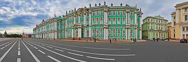 Photography Art Print featuring the photograph Parade Ground In Front Of A Museum by Panoramic Images