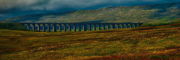 Candidate Art Print featuring the photograph Ribblehead Viaduct by Dennis Dame