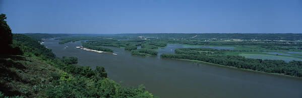 Photography Art Print featuring the photograph River Flowing Through A Landscape by Panoramic Images