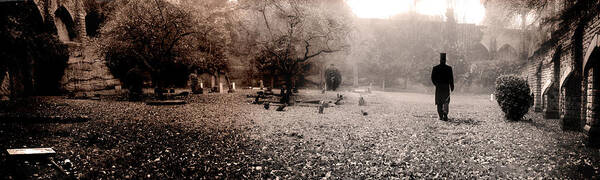 Grave Art Print featuring the photograph The Final Walk by Lee Winter