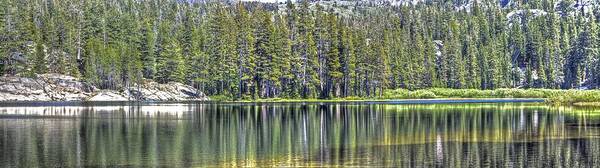 Lake Art Print featuring the photograph Woods Lake 4 by SC Heffner