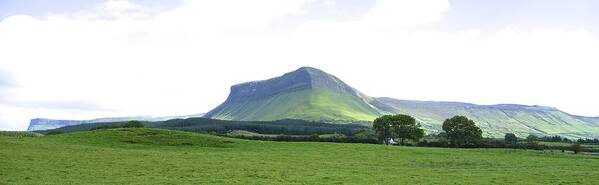 Benbulbin Art Print featuring the photograph Yeats Country - Under Ben Bulben by Norma Brock