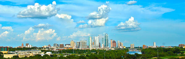 Photography Art Print featuring the photograph Austin Cityscape by Andrew Nourse