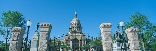 Photography Art Print featuring the photograph State Capitol, Austin, Texas #2 by Panoramic Images