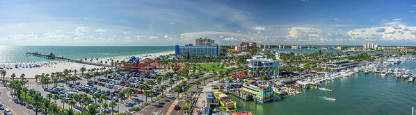 Clearwater Beach Art Print featuring the photograph Clearwater Beach Florida by Steven Sparks