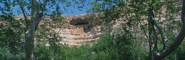 Photography Art Print featuring the photograph Montezuma Castle, Arizona by Panoramic Images