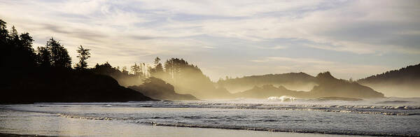 Photography Art Print featuring the photograph Sunrise Vancouver Island British by Panoramic Images