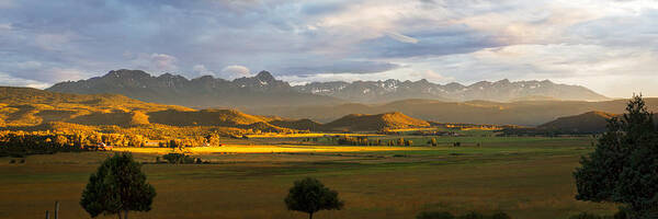 Panorama Art Print featuring the photograph Sunstreak by Rick Wicker