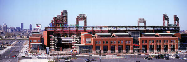 Citizens Bank Park Art Print featuring the photograph Montreal Expos V Philadelphia Phillies by Jerry Driendl