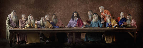  Art Print featuring the photograph The Last Supper by Gatot Herliyanto