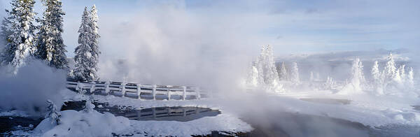 West Thumb Geyser Basin Art Print featuring the photograph West Thumb Geyser Basin, Yellowstone by Jeremy Woodhouse